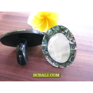 Abalone Shells Finger Rings Accessories Motif 